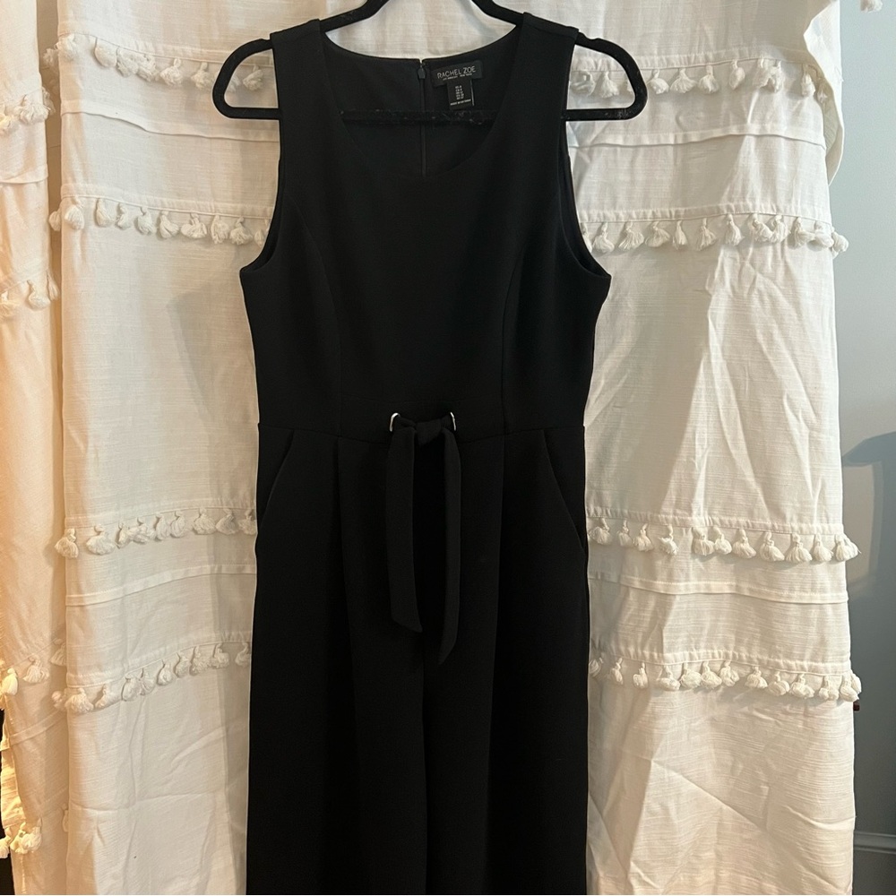 Elegant Black Sleeveless Jumpsuit